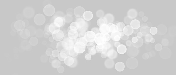 White blur abstract background. Bokeh Christmas blurred beautiful shiny Christmas light.