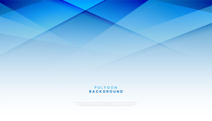 abstract modern blue polygon shape background