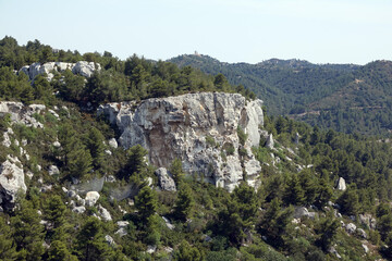 Landschaft bei Les Baux-de-Provence