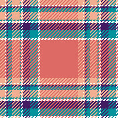 Plaid or tartan vector is background or texture in many color of graphic design