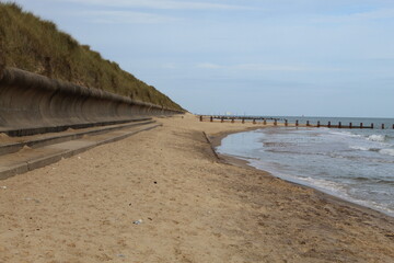 Obraz premium beach horsey norfolk