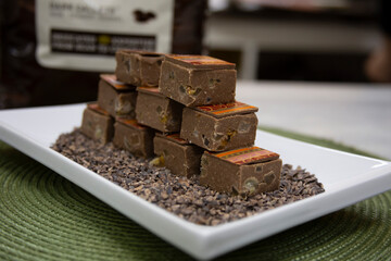 pieces of chocolate