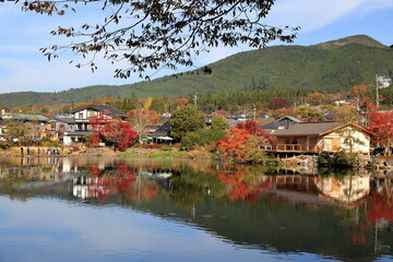 Fototapeta premium Autumn in YUFUIN