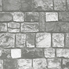 Obraz premium Grey grunge brick wall background