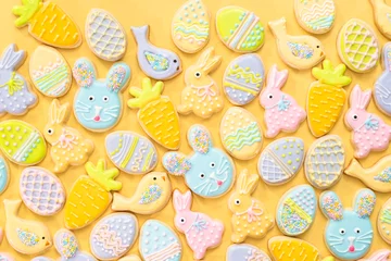 Foto op Plexiglas Easter cookies © arinahabich