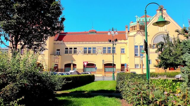 National House &ndash; Narodni dum, Theatre, Gallery, Restaurant, Secession Style, Rare Historical Building, Europe, CZ, Prostejov