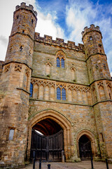Fototapeta na wymiar entrance to battle abbey