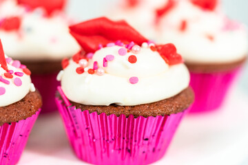 Red velvet cupcakes
