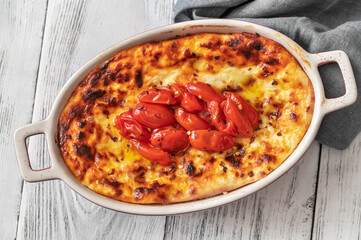 Baked ricotta