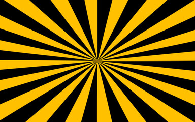 Obraz premium yellow sunburst background