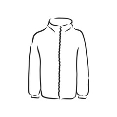 tracksuit vector sport fashion garment man, tracksuit, vector sketch illustration