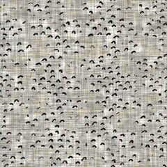 Seamless modern sepia camo print texture background. Worn mottled camouflage skin pattern textile fabric. Grunge rough blur linen all over print 