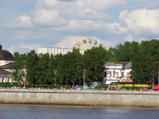 City view from the river