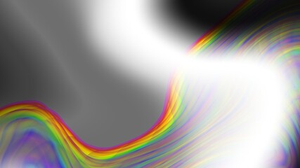 Abstract fractal pattern. Wavy blur background