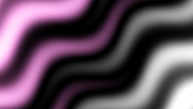 Abstract wavy blurred background. Horizontal background with aspect ratio 16 : 9