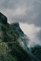 Neblige Berge - Madeira