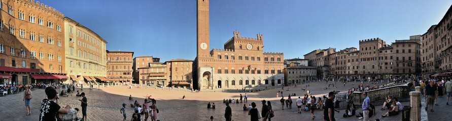 view of siena italy
