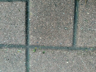 Fototapeta premium asphalt road texture with concrete blocks