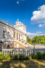 View of Druskininkai City Museum in Druskininkai, Lithuania, Europe