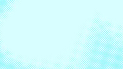 Dots halftone white blue and green color pattern gradient texture with technology digital background. Medicine healthcare with science concept.