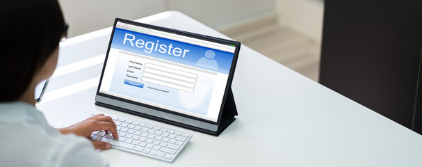 Online Web Registration Form On Website