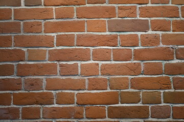The old brick wall background