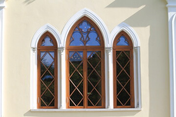 window in the church