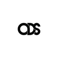 ods letter original monogram logo design