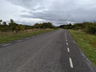 road in the countryside