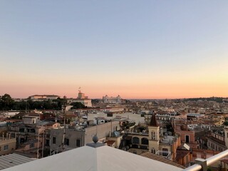 Fototapeta premium Skyview della città eterna