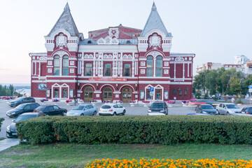 Samara. Building of the Samara academic drama theater named after M. Gorky