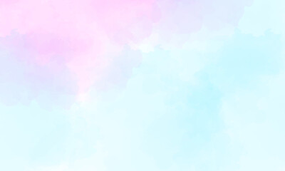 soft blue and pink watercolor background
