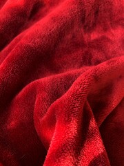 red silk background