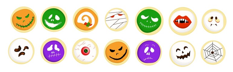 Halloween treat. Baking or candy. Scary characters. Halloween recipes..