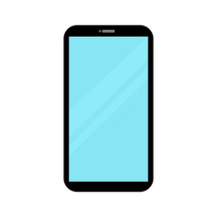 Icon realistic, new smartphone. Vector illustration eps 10