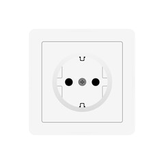 Realistic outlet icon. 220 volt. Vector illustration eps 10
