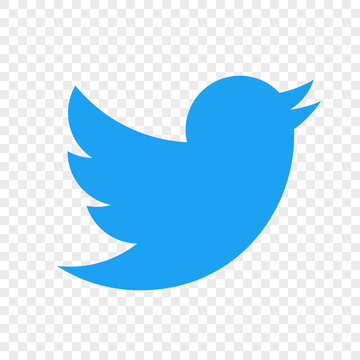 Kiev, Ukraine - September 05, 2020: Twitter - popular social media button icon, instant messenger logo of Twitter. Editorial vector