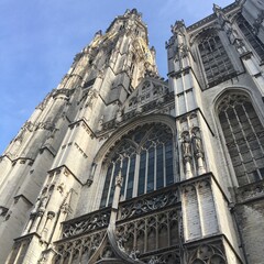 Obraz premium cathedral in Belgium