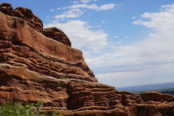 Fototapeta premium red rocks park Colorado 