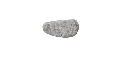 gneiss rock specimen on white background. gneiss is metamorphic rocks.Stone on white background