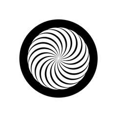 Circular Pattern Icon. Vector Sign. Trendy Symbol. Vector illustration eps 10