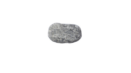 gneiss rock specimen on white background. gneiss is metamorphic rocks.Stone on white background