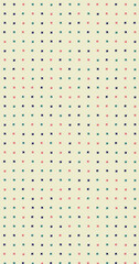 Abstract Color Halftone Dots generative art background illustration