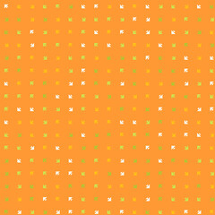 Abstract Color Halftone Dots generative art background illustration