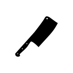 Knife black sign icon. Vector illustration eps 10