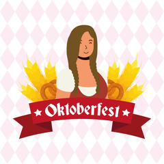 beautiful german woman avatar character