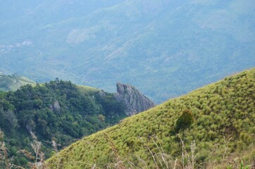 mountain landscape with mountains