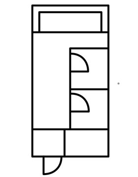 recommend clip art: 間取り(線画)