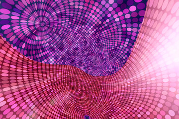 Naklejka premium Abstract pink background with round sphere and texture