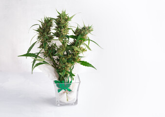 Cannabis flower bouquet for mothers day or valentine gift
